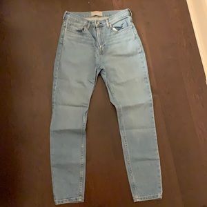 Everlane high-rise straight leg jean